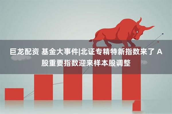 巨龙配资 基金大事件|北证专精特新指数来了 A股重要指数迎来样本股调整