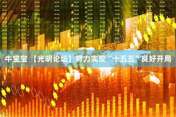 牛宝宝 【光明论坛】努力实现“十五五”良好开局